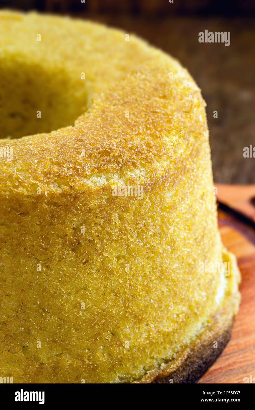 Bolo de Fubá - Brazilian Cornmeal Cake