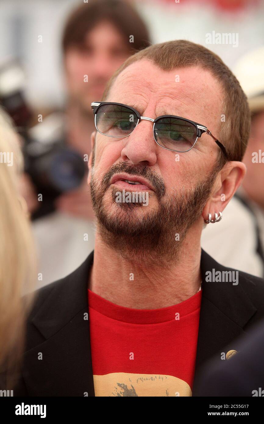 Ringo Starr At Chelsea Flower Show 2010 Stock Photo