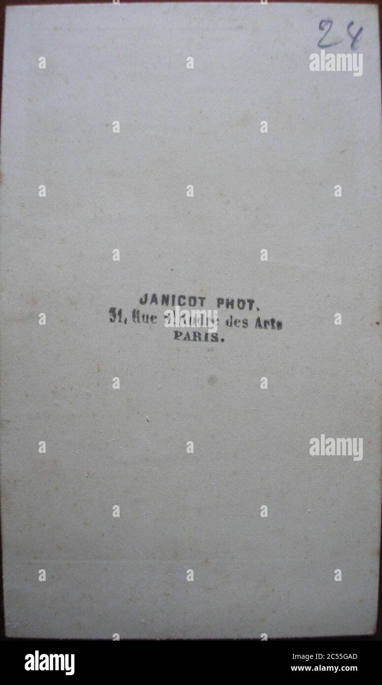 Ismaël, A ident 12, verso Stock Photo - Alamy