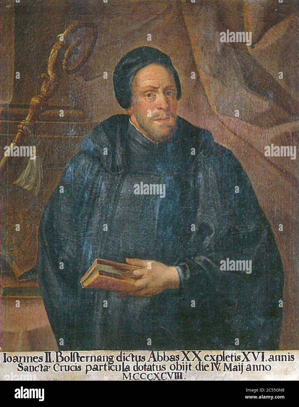 Isny Abt 20 Johannes. Stock Photo