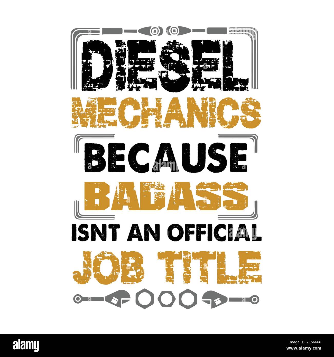 Mechanic Quote and Saying good for print. Diesel mechanic because Stock ...