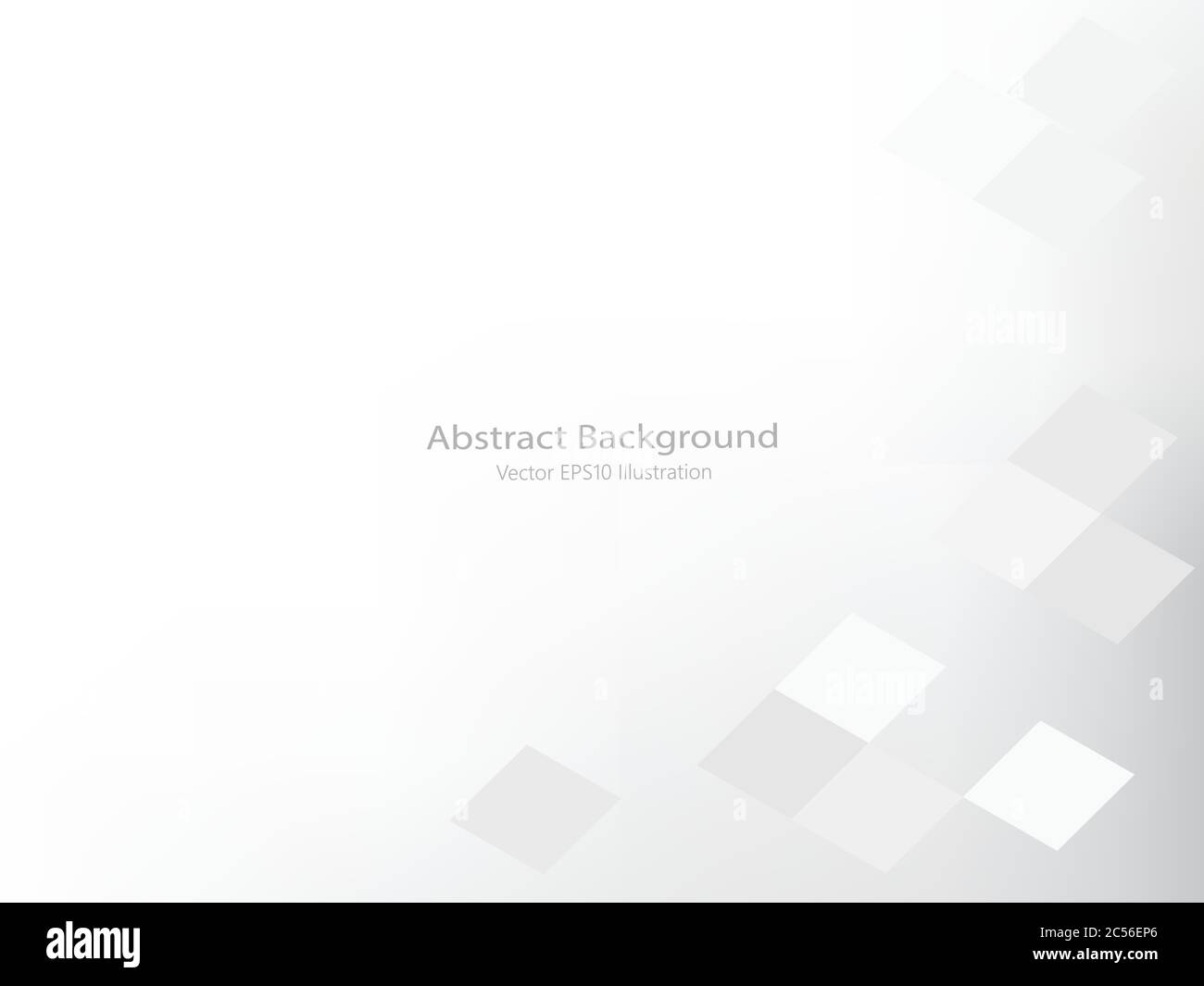 Abstract geometric or isometric white and gray polygon or low poly ...