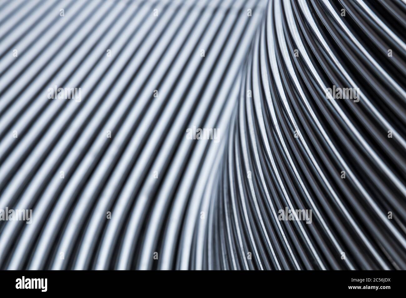 Abstract steel chrome pipe background Stock Photo - Alamy