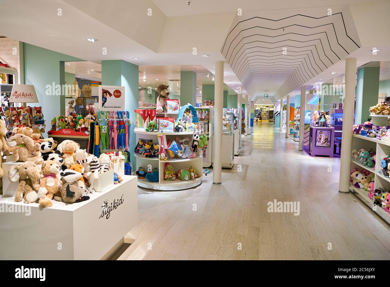 BERLIN, GERMANY - CIRCA SEPTEMBER, 2019: toys on display at the Kaufhaus  des Westens (KaDeWe) department store in Berlin Stock Photo - Alamy