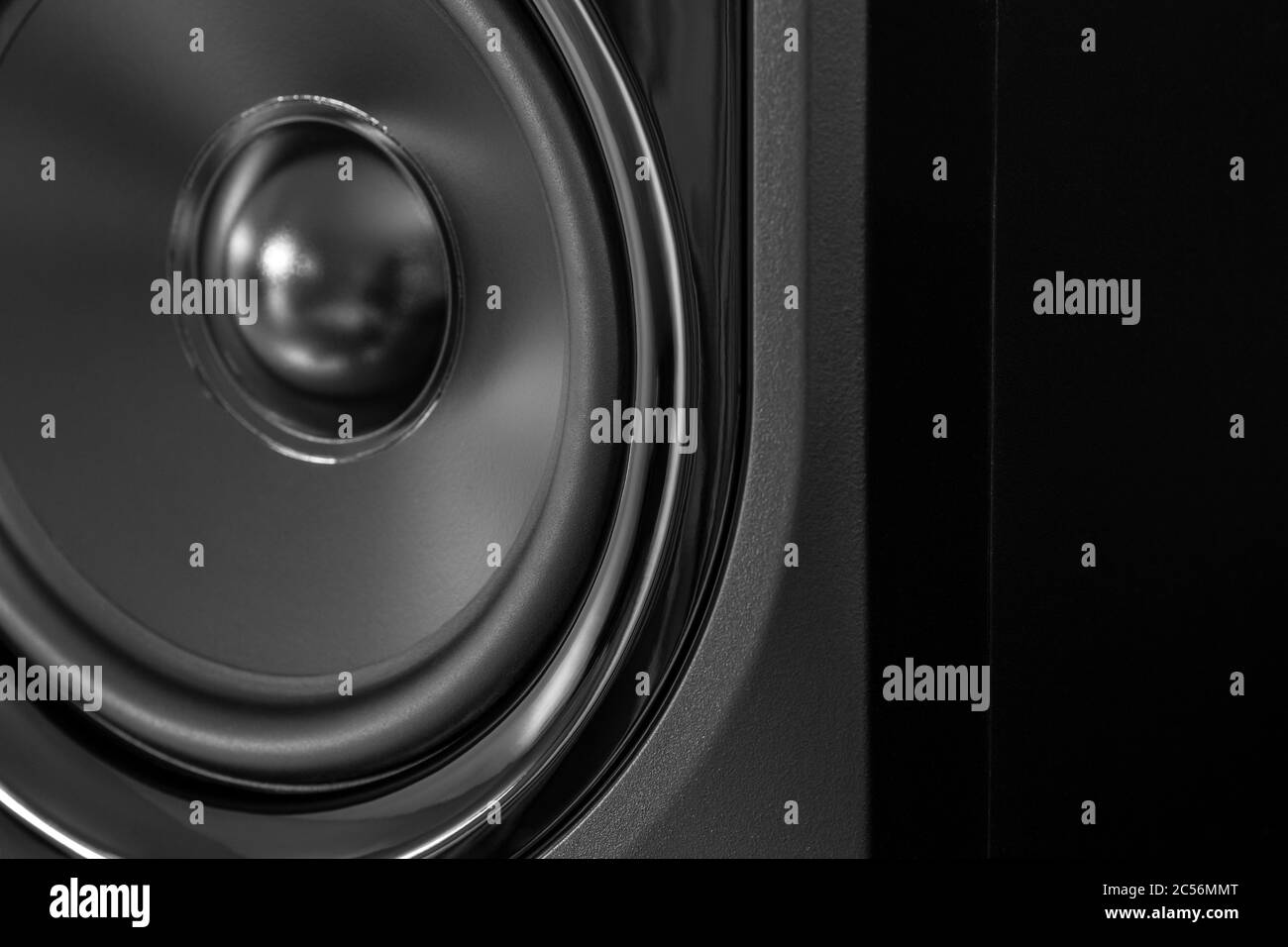 High frequency speaker Black and White Stock Photos & Images - Alamy