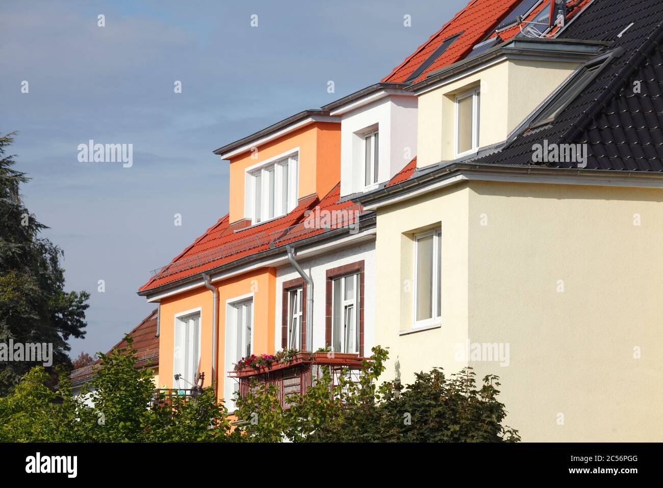 Residential building, Bremen, Germany, Europe Stock Photo