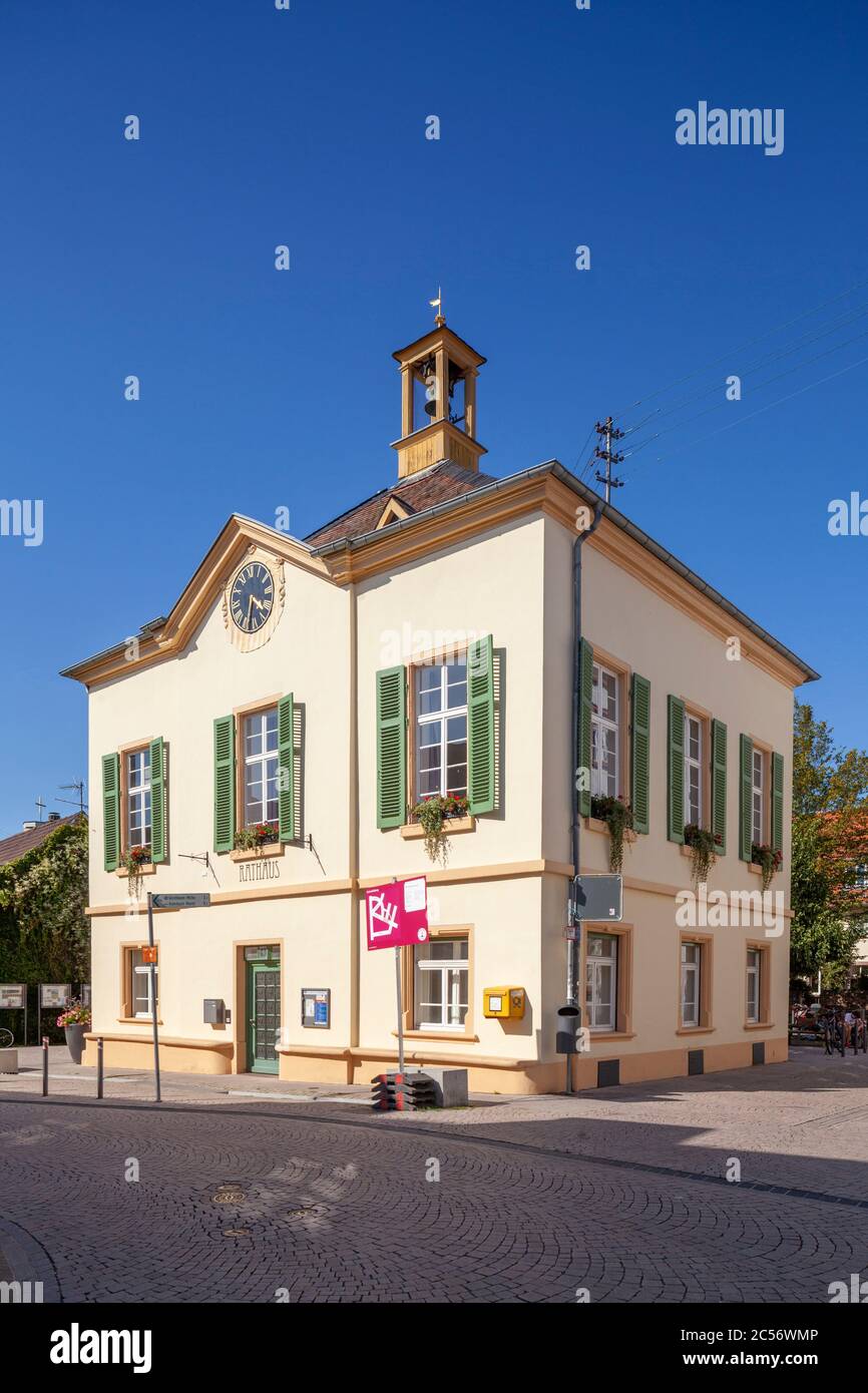 Old town hall, Rohrbach, Heidelberg, Baden-Württemberg, Germany, Europe Stock Photo