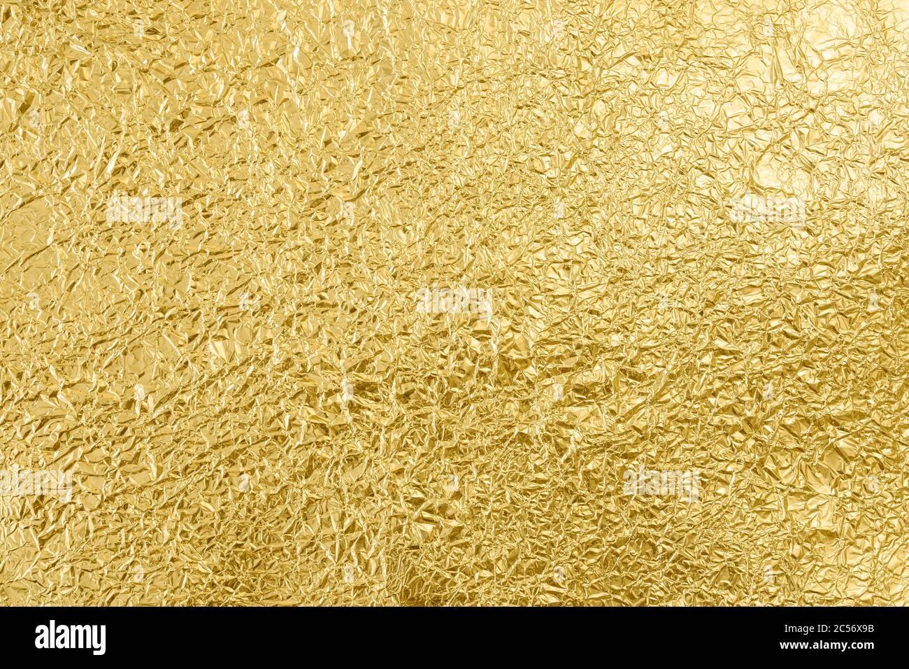 Premium Photo  Full frame take of a sheet of crumpled gold