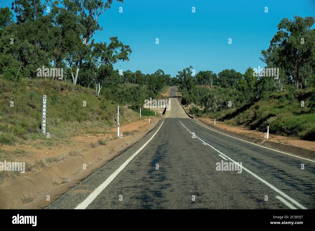 Travelling in North Queensland by car on the remote inland route