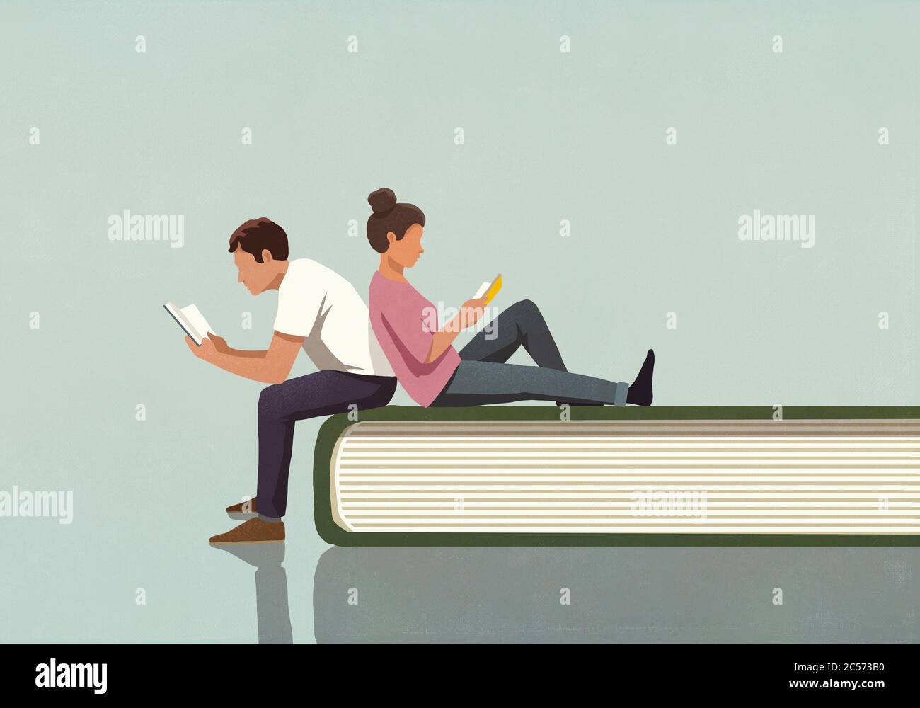 Two large books hi-res stock photography and images - Alamy