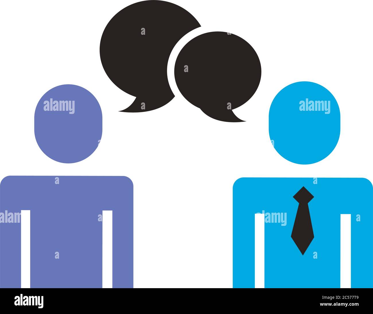 businessmen couple figures with speech bubble flat style icon vector illustration design stock vector image art alamy alamy