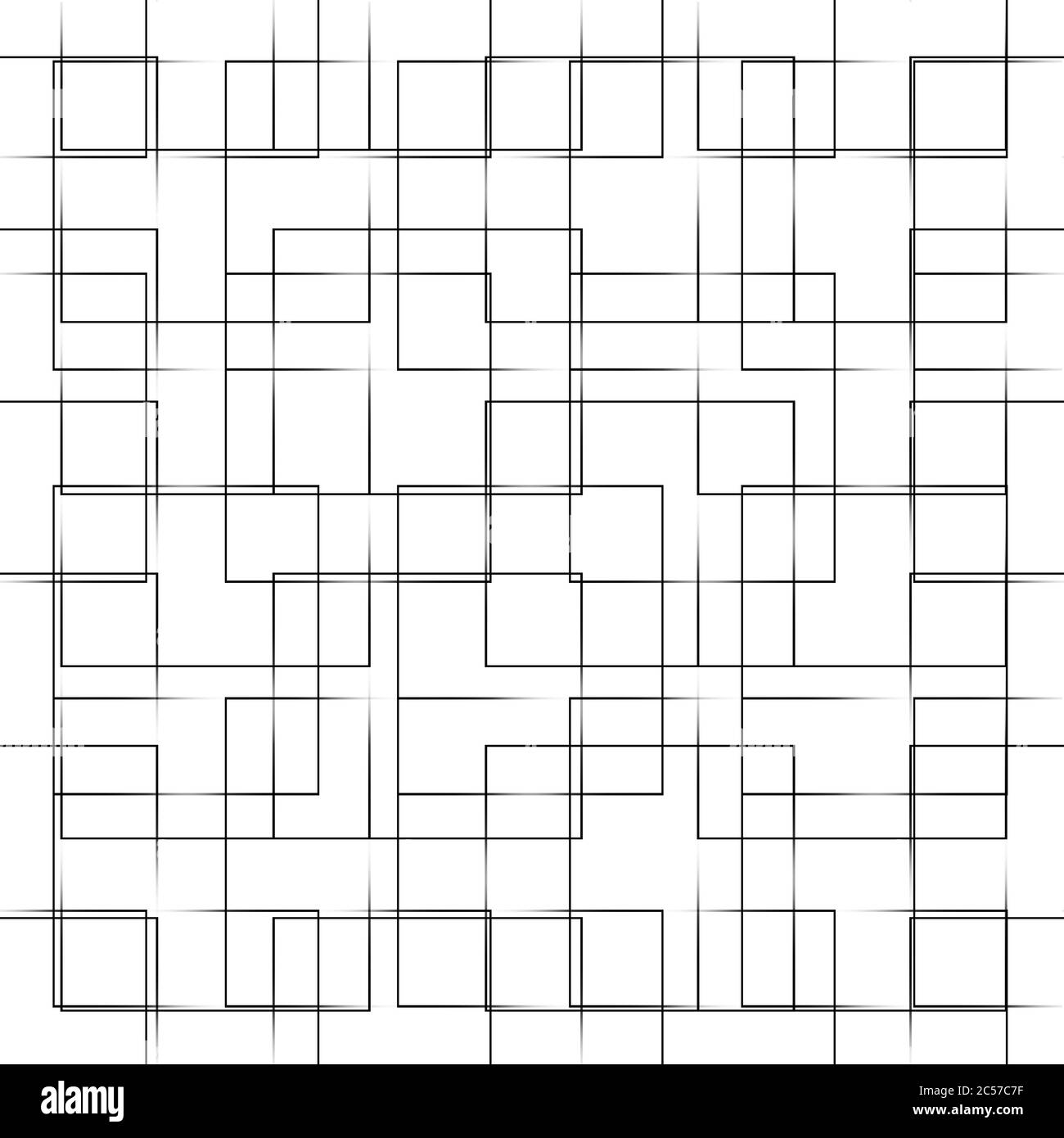 Abstract wallpaper with black lines forming geometric patterns on a ...