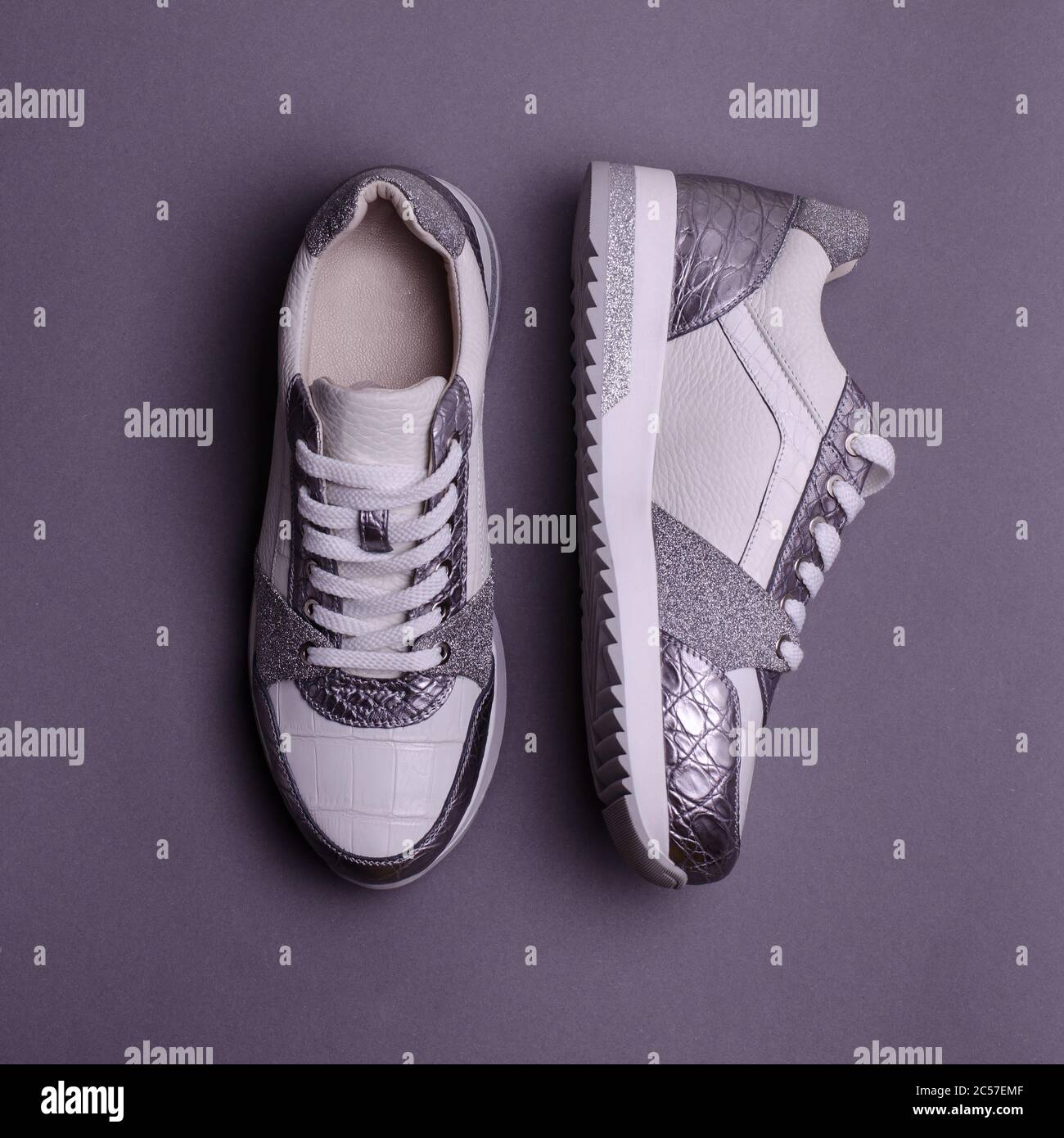 genuine leather sneakers