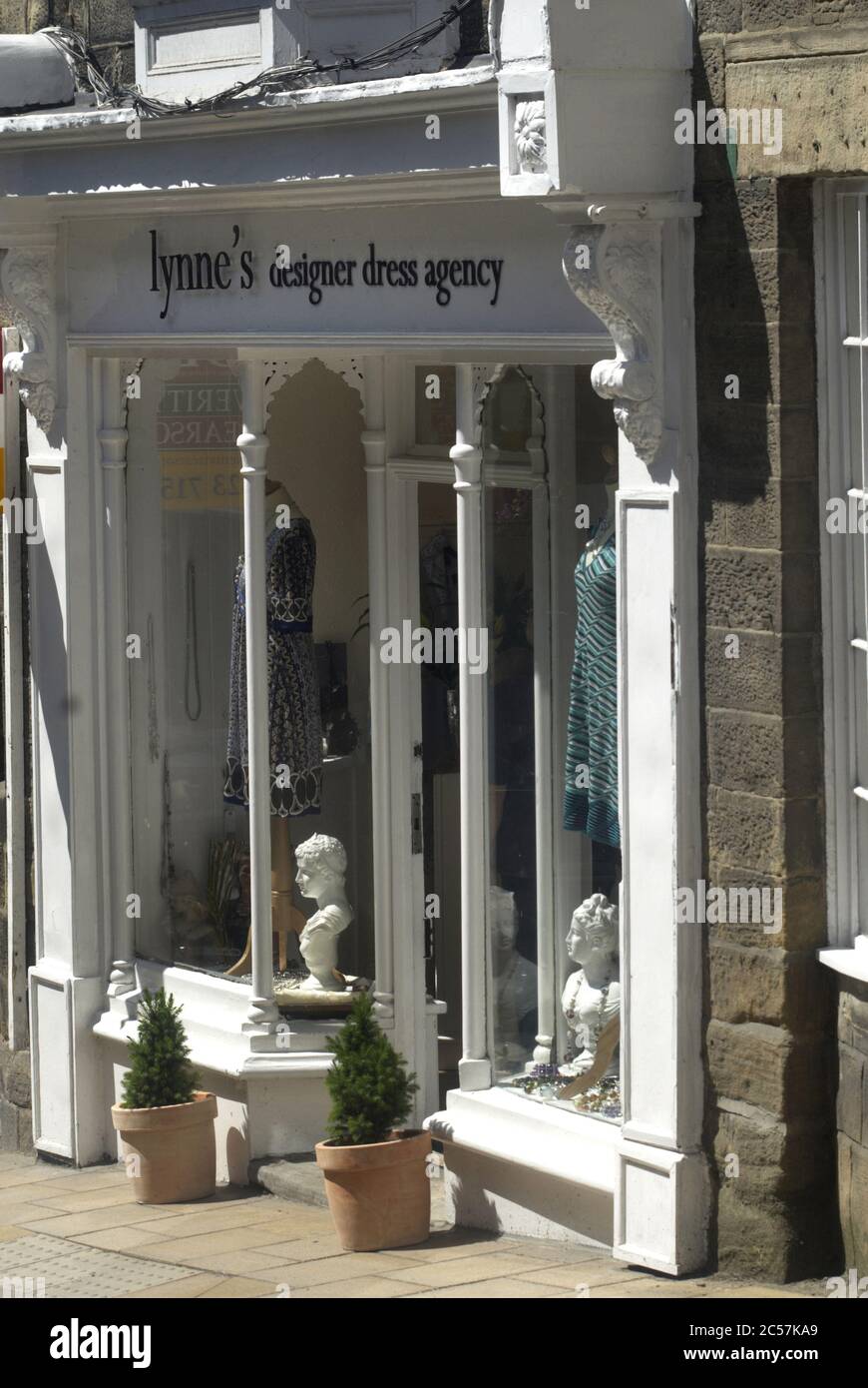 Shop in Pateley Bridge, Nidderdale, North Yorkshire Stock Photo Alamy