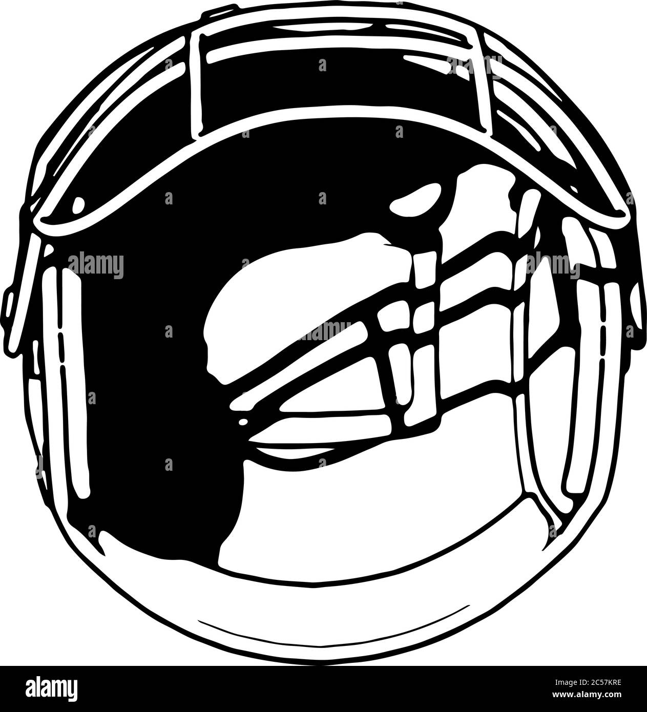 sketch american football helmet vector Stock Vector Image & Art - Alamy