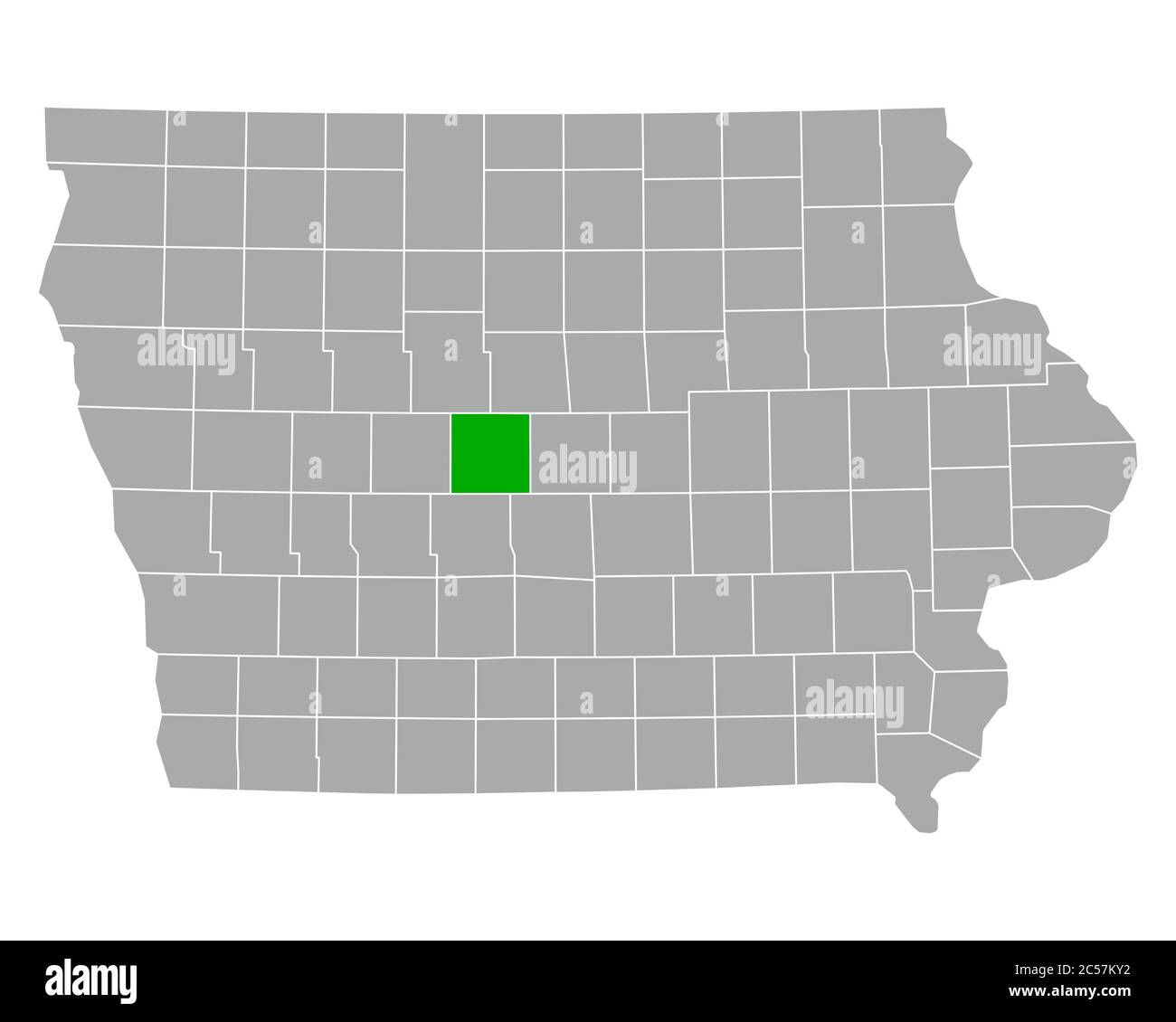 Map of Boone in Iowa Stock Photo Alamy