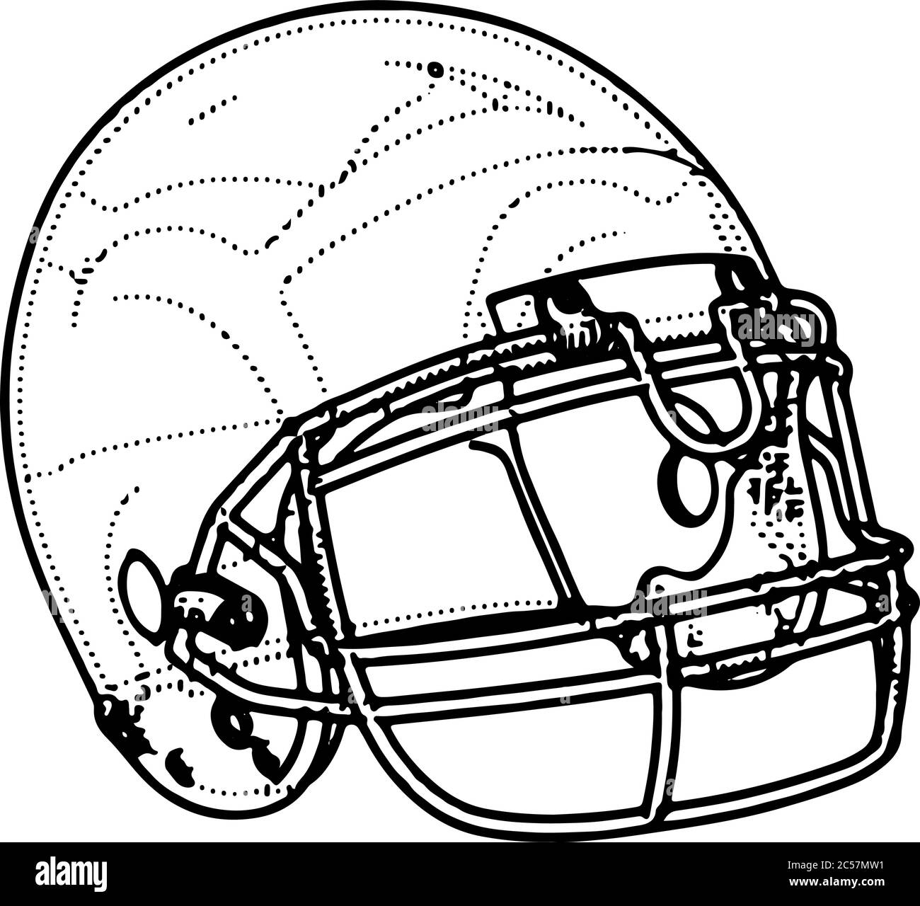 american football helmet drawing vector Stock Vector Image & Art Alamy