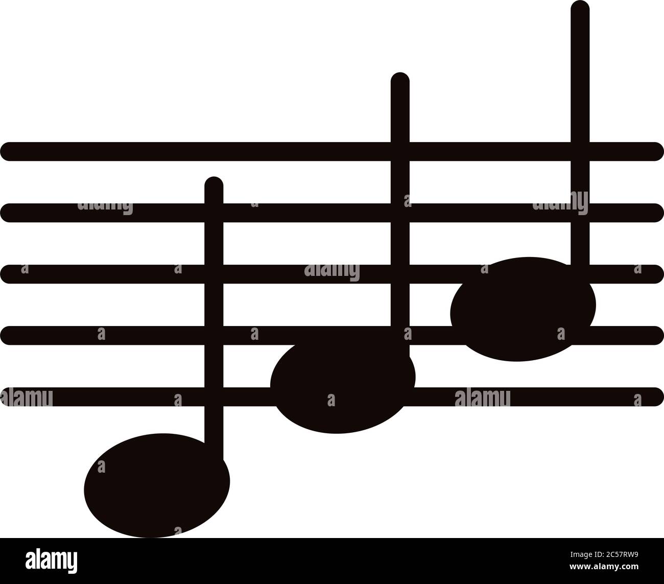Partiture Stock Vector Images - Alamy