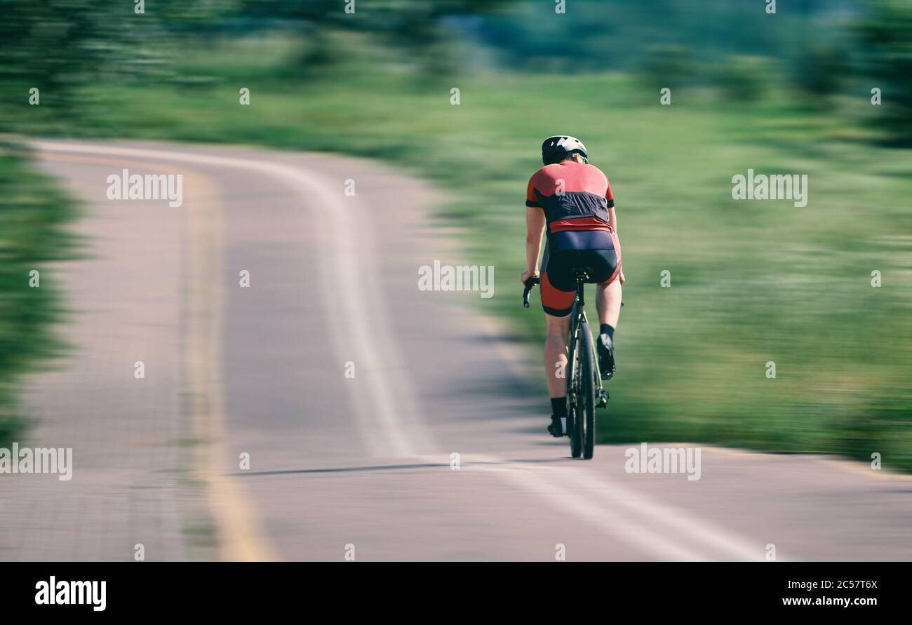 Speed effect with a bicycle hi-res stock photography and images - Alamy