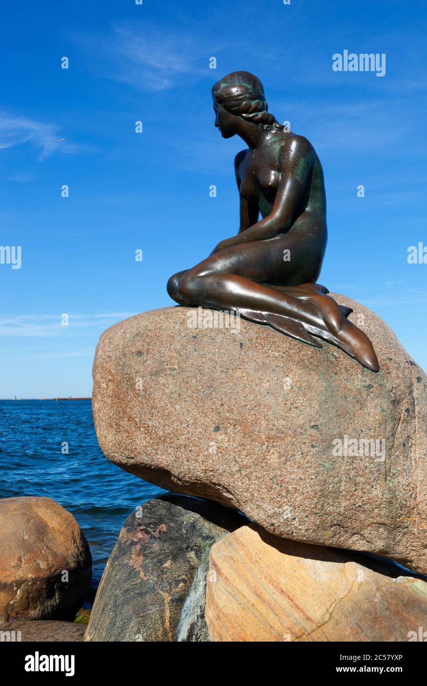 Little Mermaid (Den Lille Havfrue) statue based on heroine of Hans ...