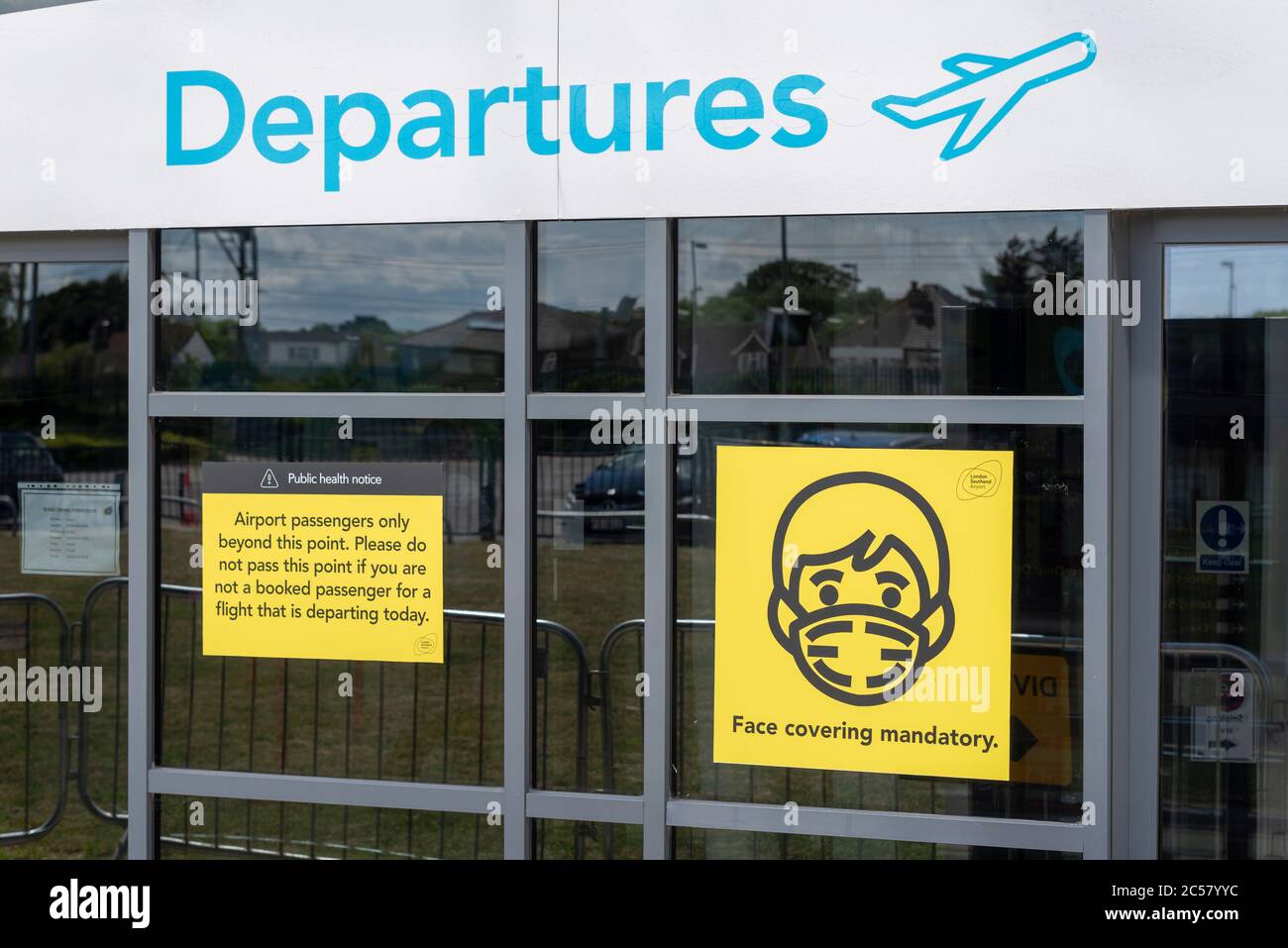 Health and safety signs on holiday uk hires stock photography and