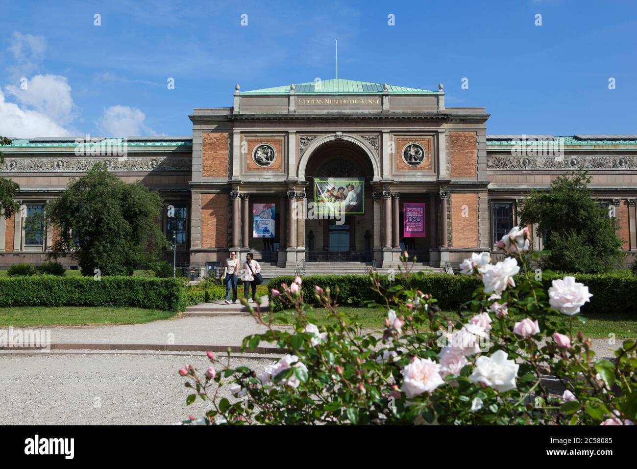 Statens Museum for Kunst, Denmark's national art gallery. Stock Photo