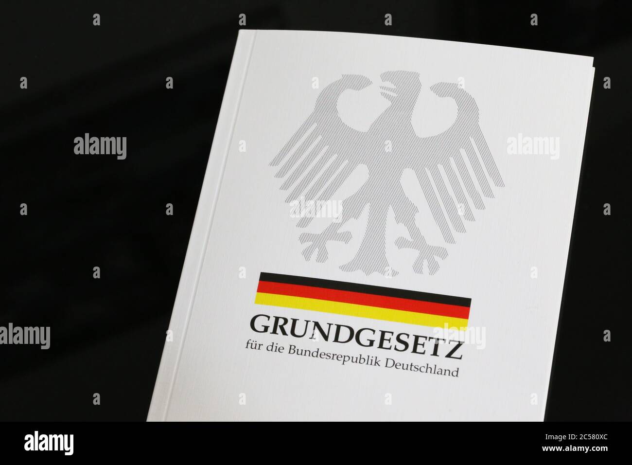 German Constitution - Deutsches Grundgesetz Stock Photo
