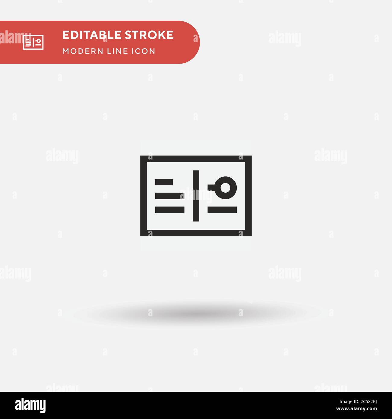 Contact Simple vector icon. Illustration symbol design template for web mobile UI element. Perfect color modern pictogram on editable stroke. Contact icons for your business project Stock Vector