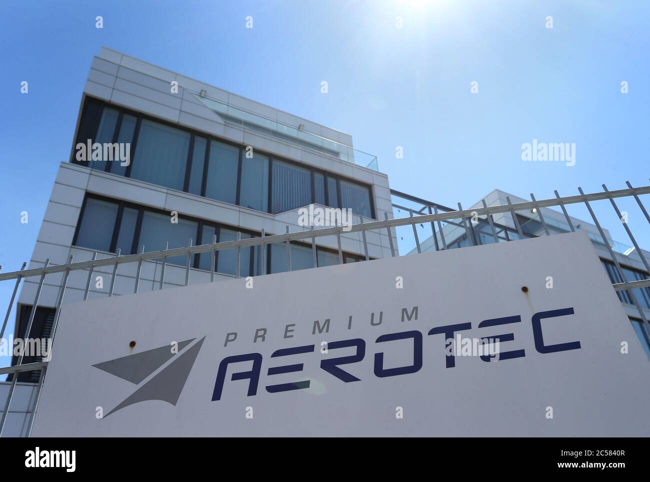 Augsburg Germany 01st July The Headquarters Of The Airbus Subsidiary Premium Aerotec Premium Aerotec Will