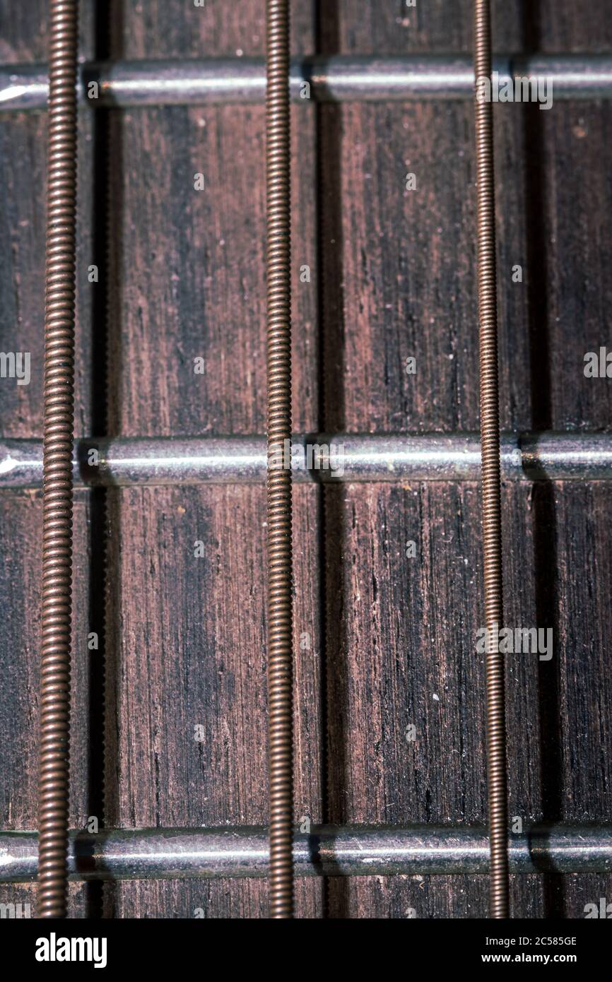 Acoustic wooden guitar close hi-res stock photography and images - Alamy