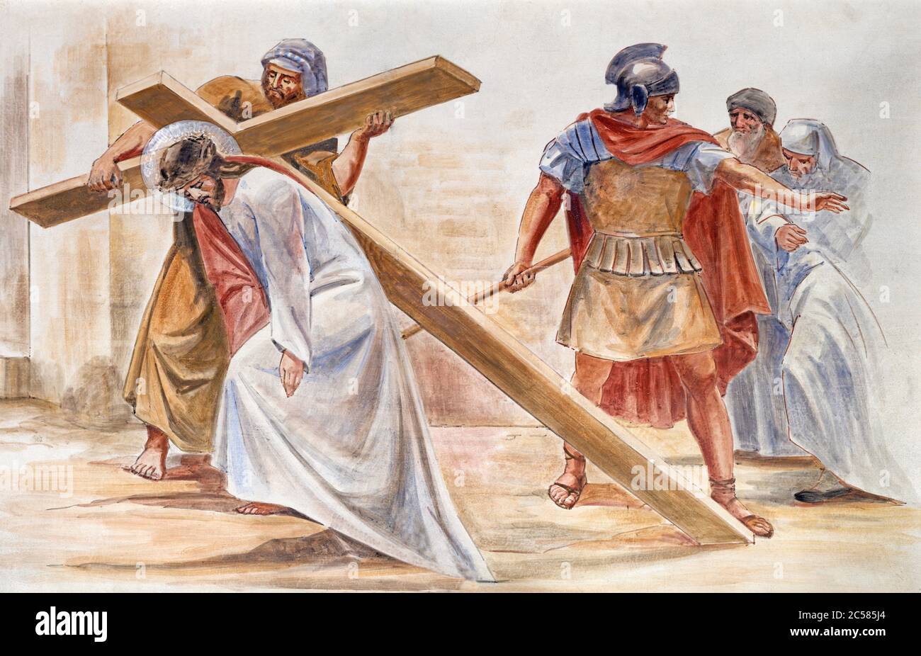 Simon Of Cyrene The Man Who Carried Jesus Cross By Chris 60 OFF