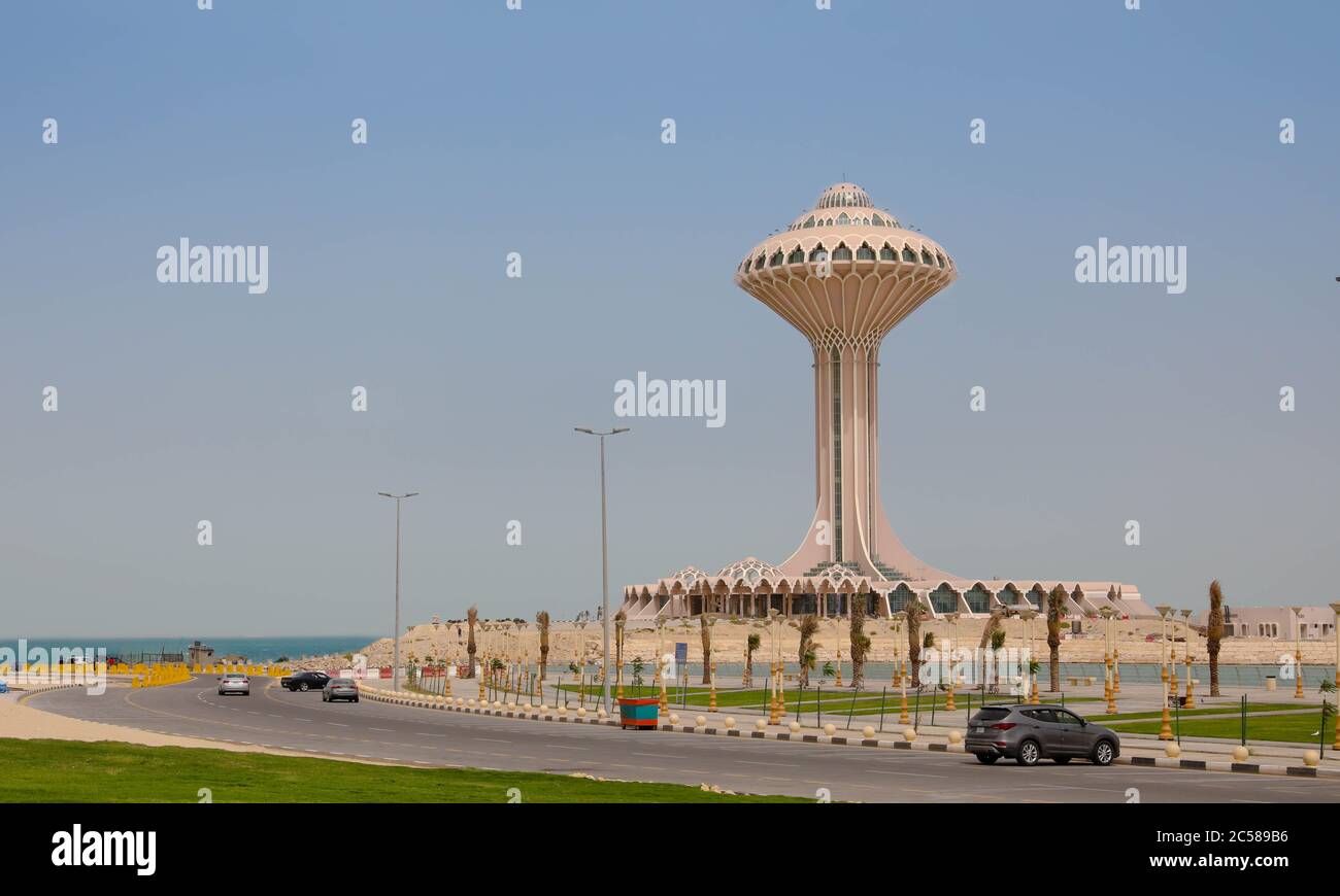 Dammam . KSA , Saudi Arabia View in Dammam , Dammam , Saudi Arabia dammam tower Stock Photo