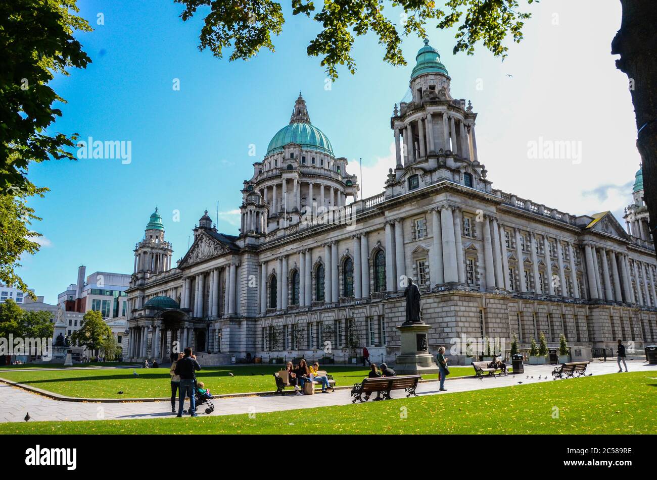 Belfast City Hall Stock Photo