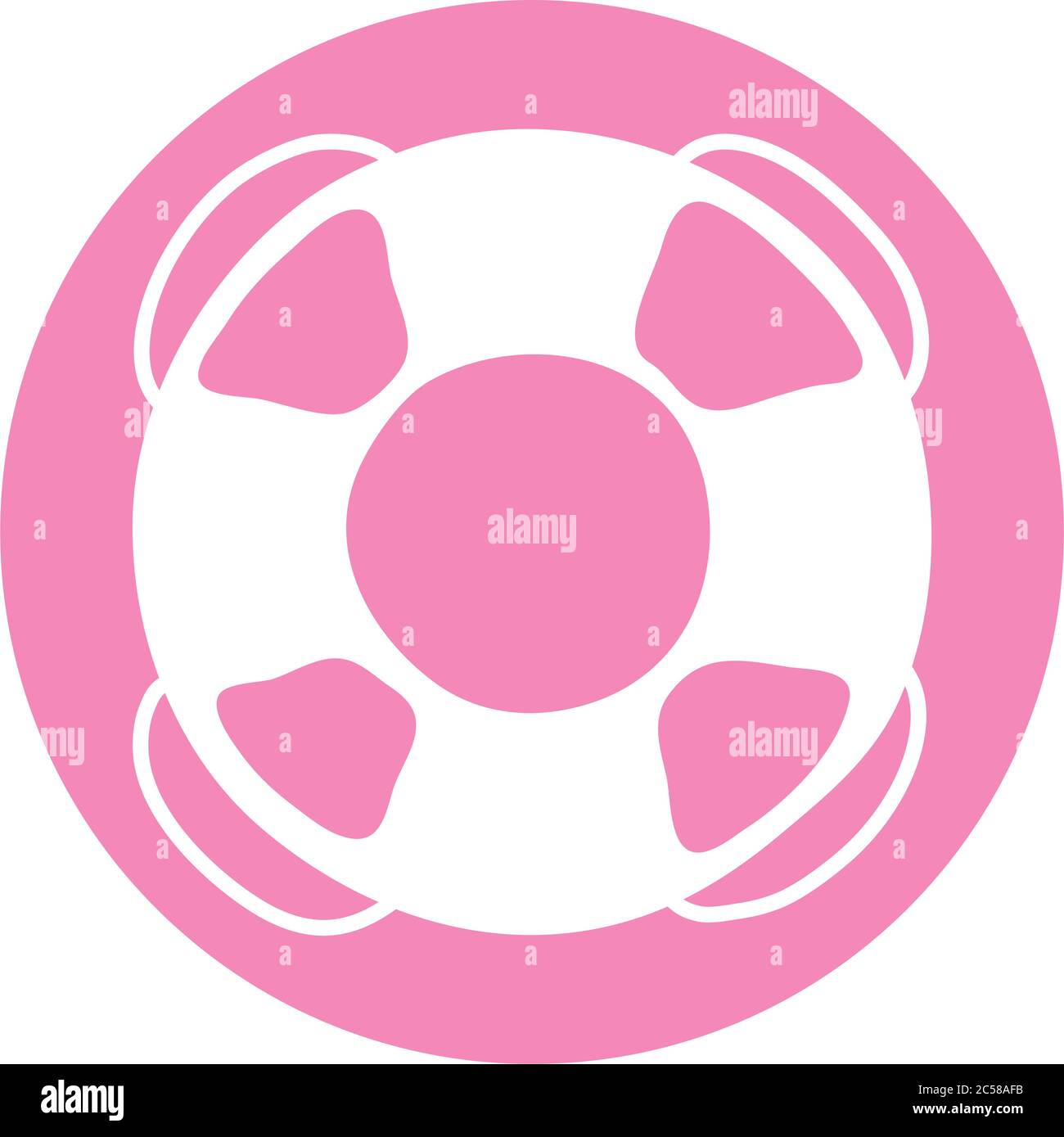 float lifeguard block icon vector illustration design Stock Vector ...