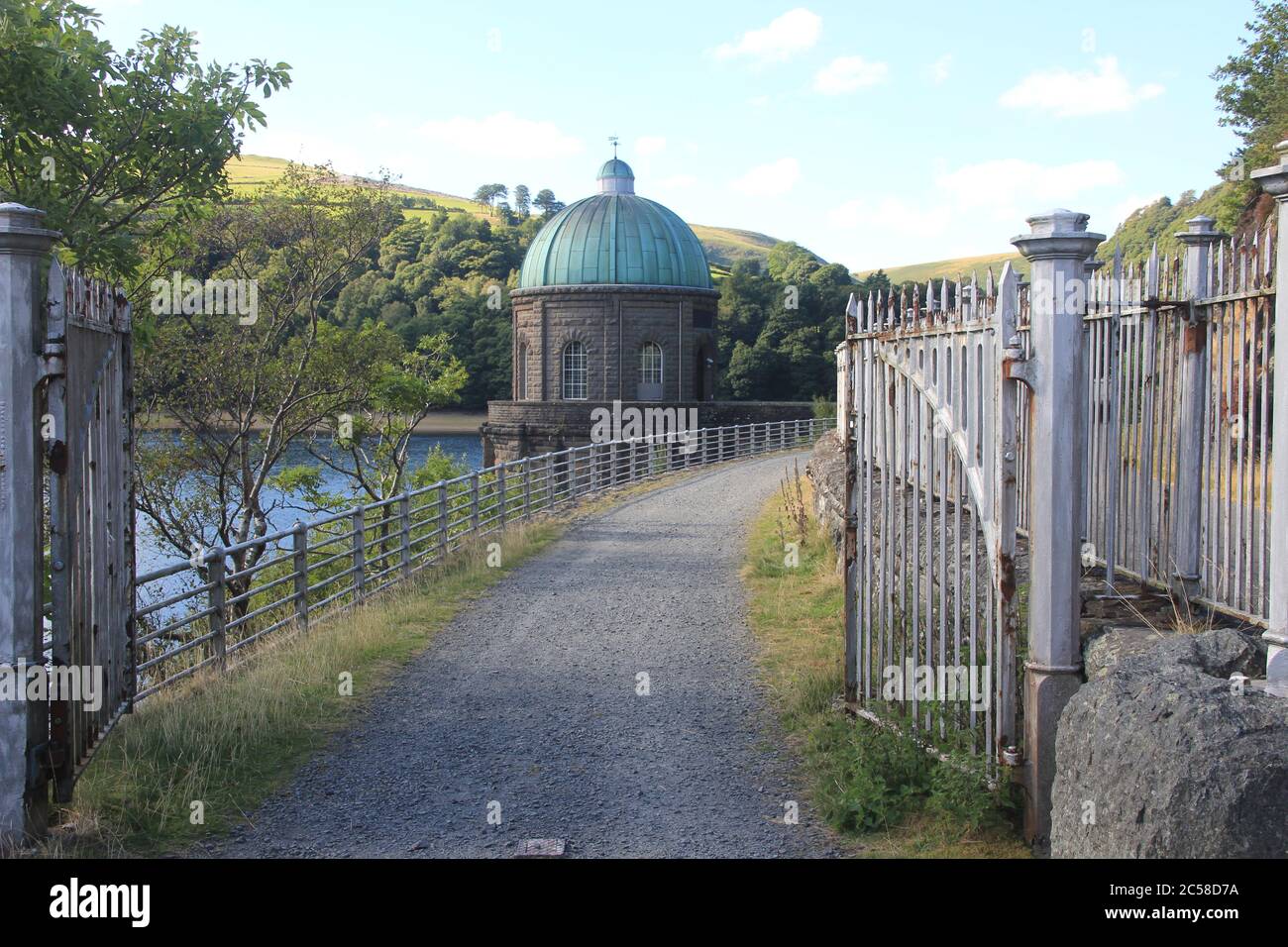 The Elan Valley Reservoirs in Wales, United Kingdom Stock Photo