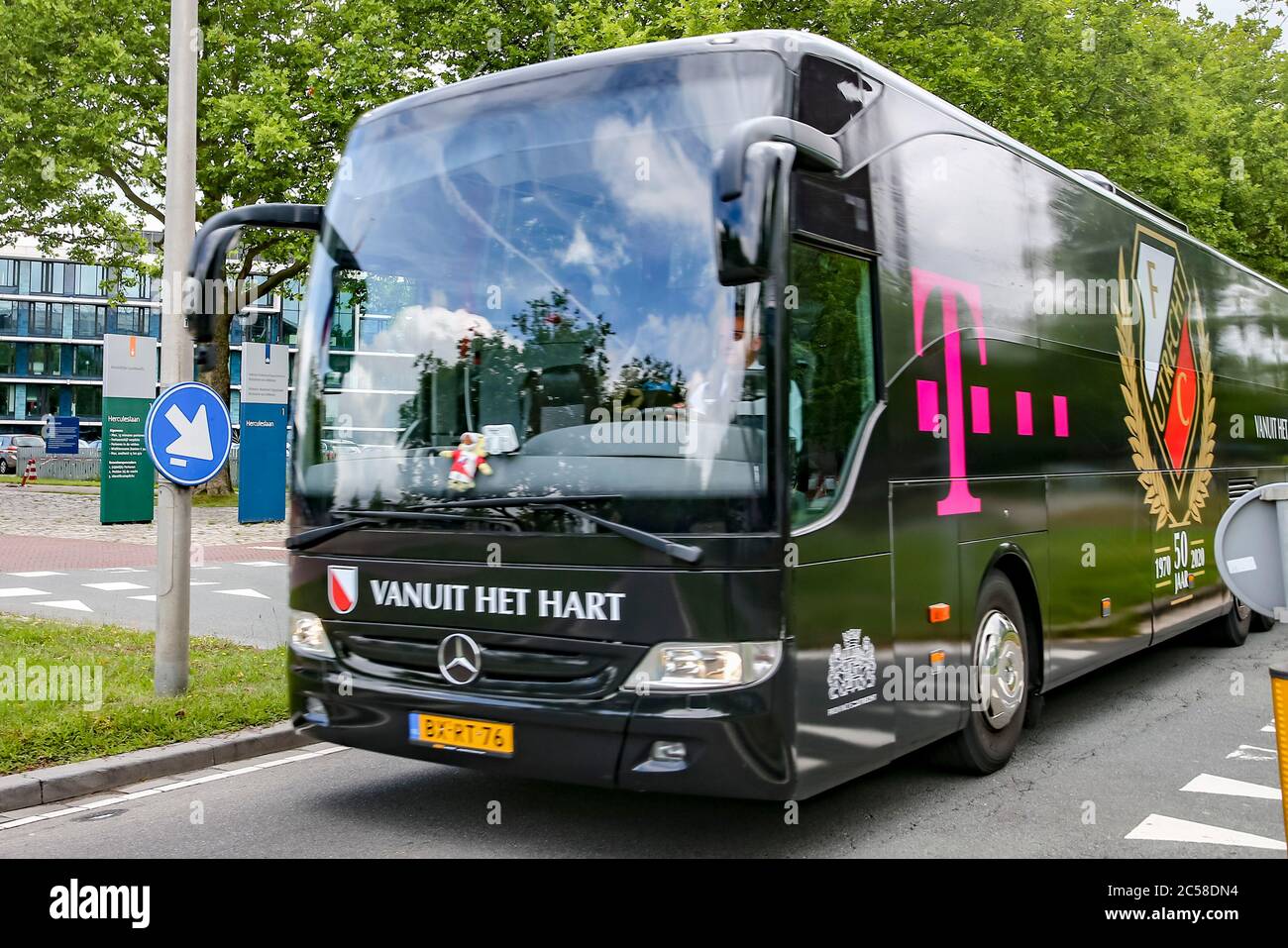 Utrecht Netherlands 01st July 2020 Utrecht 01 07 2020 Stadion Galgenwaard Eredivisie Dutch Football Season 2020 2021 The New Fc Utrecht Player Bus De Nieuwe Fc Utrecht Spelersbus Credit Pro Shots Alamy Live News Stock Photo Alamy