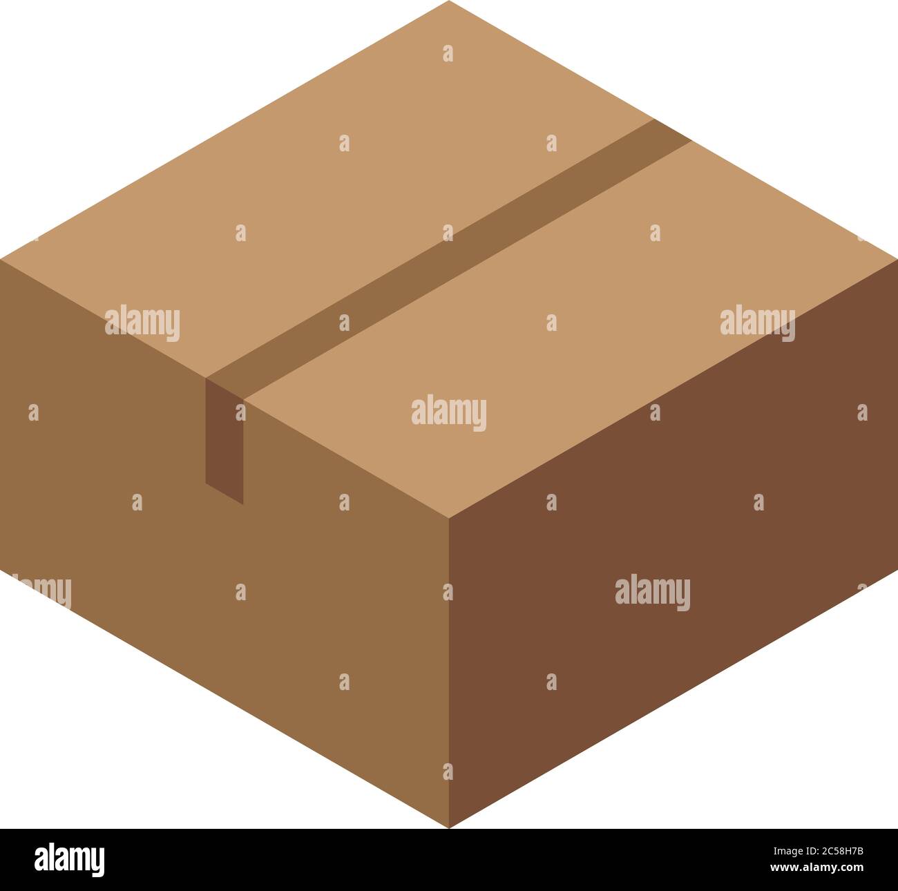 Trade war global parcel icon, isometric style Stock Vector Image & Art