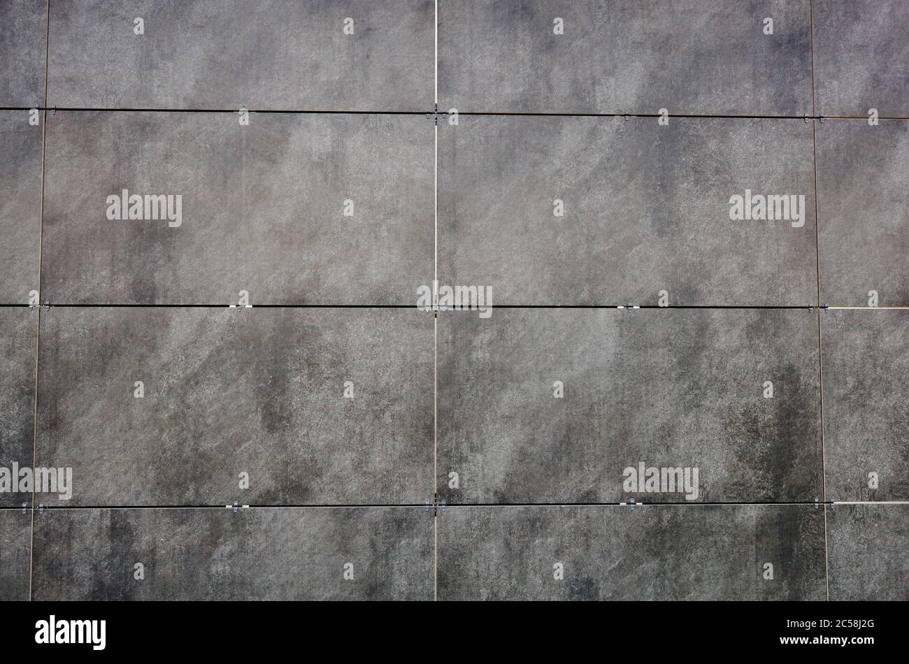 Concrete wall tile. Slate plate texture. Gray rough background Stock Photo