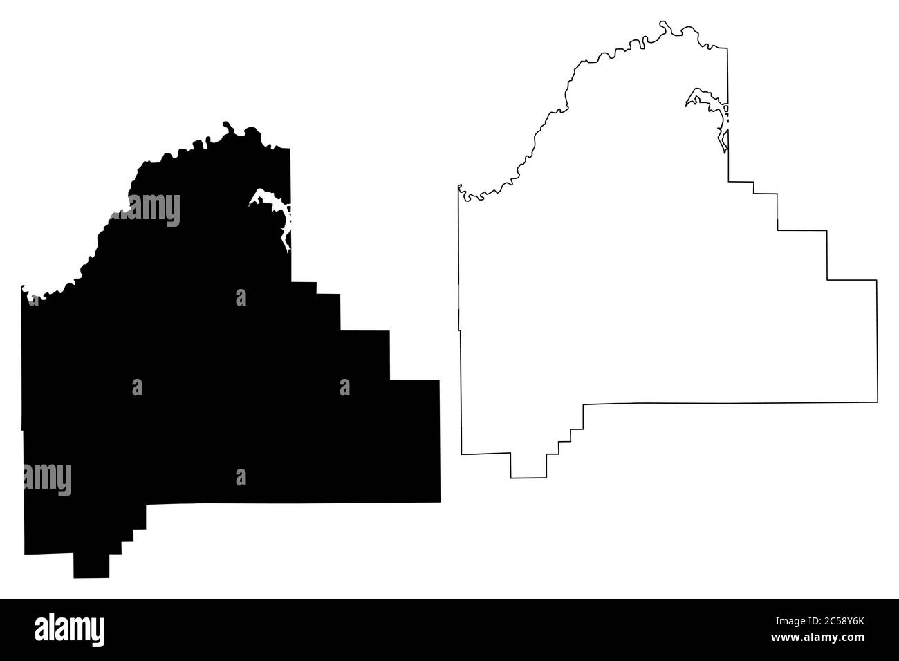 Scottsburg indiana map Stock Vector Images Alamy