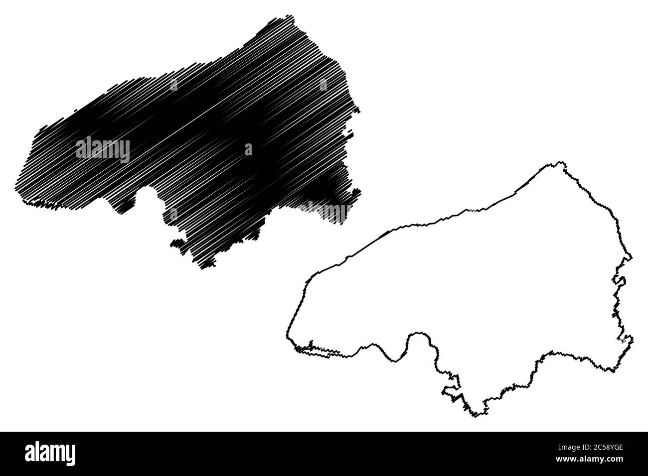 Normandie map Black and White Stock Photos & Images - Alamy