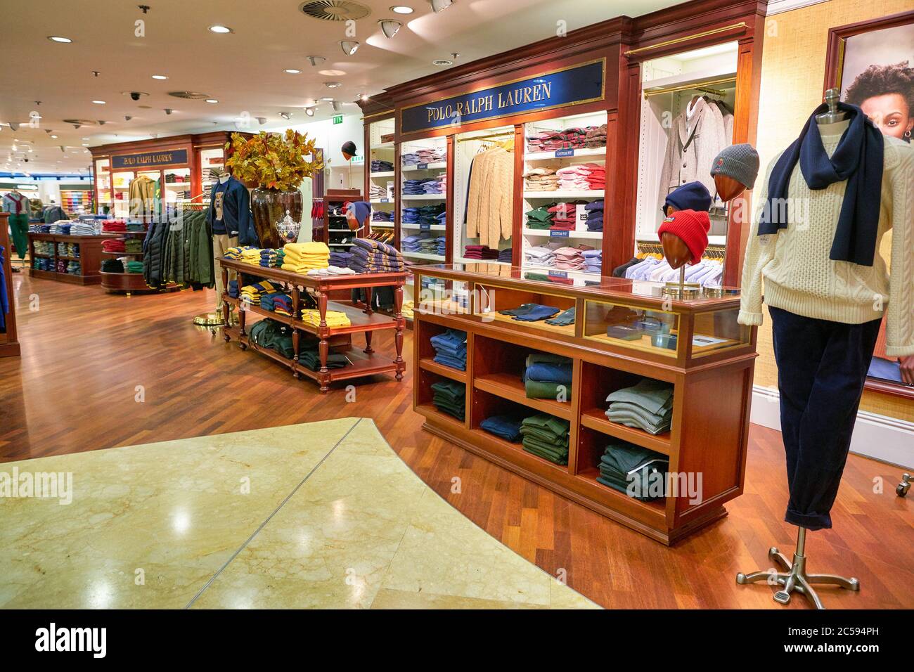 Polo ralph lauren interior hi-res stock photography and images - Alamy