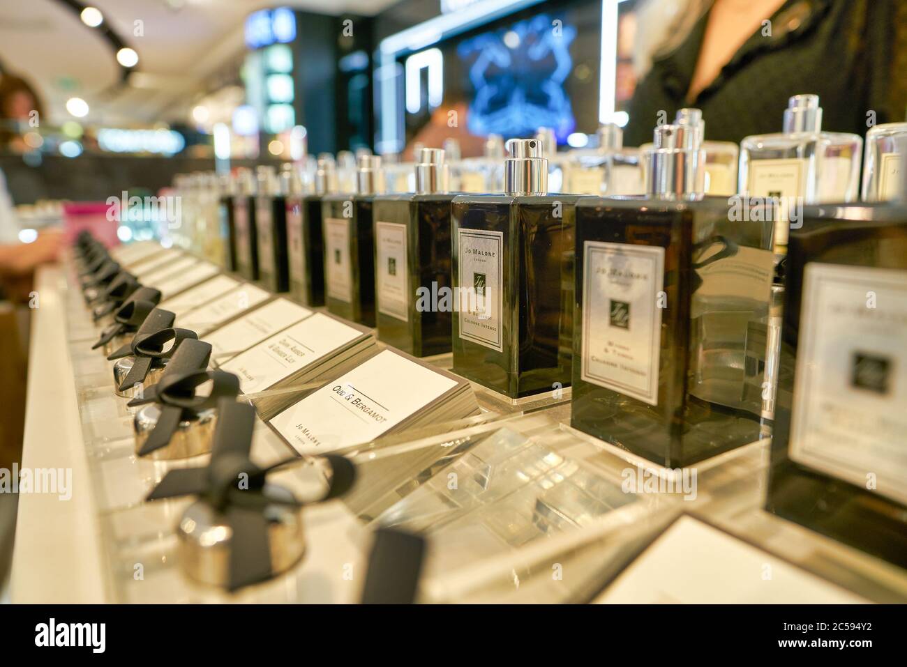 BERLIN, GERMANY - CIRCA SEPTEMBER, 2019: Jo Malone products on display ...