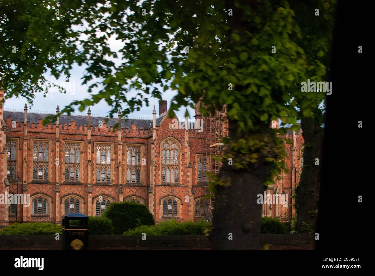 Campus of Queen University of Belfast Stock Photo