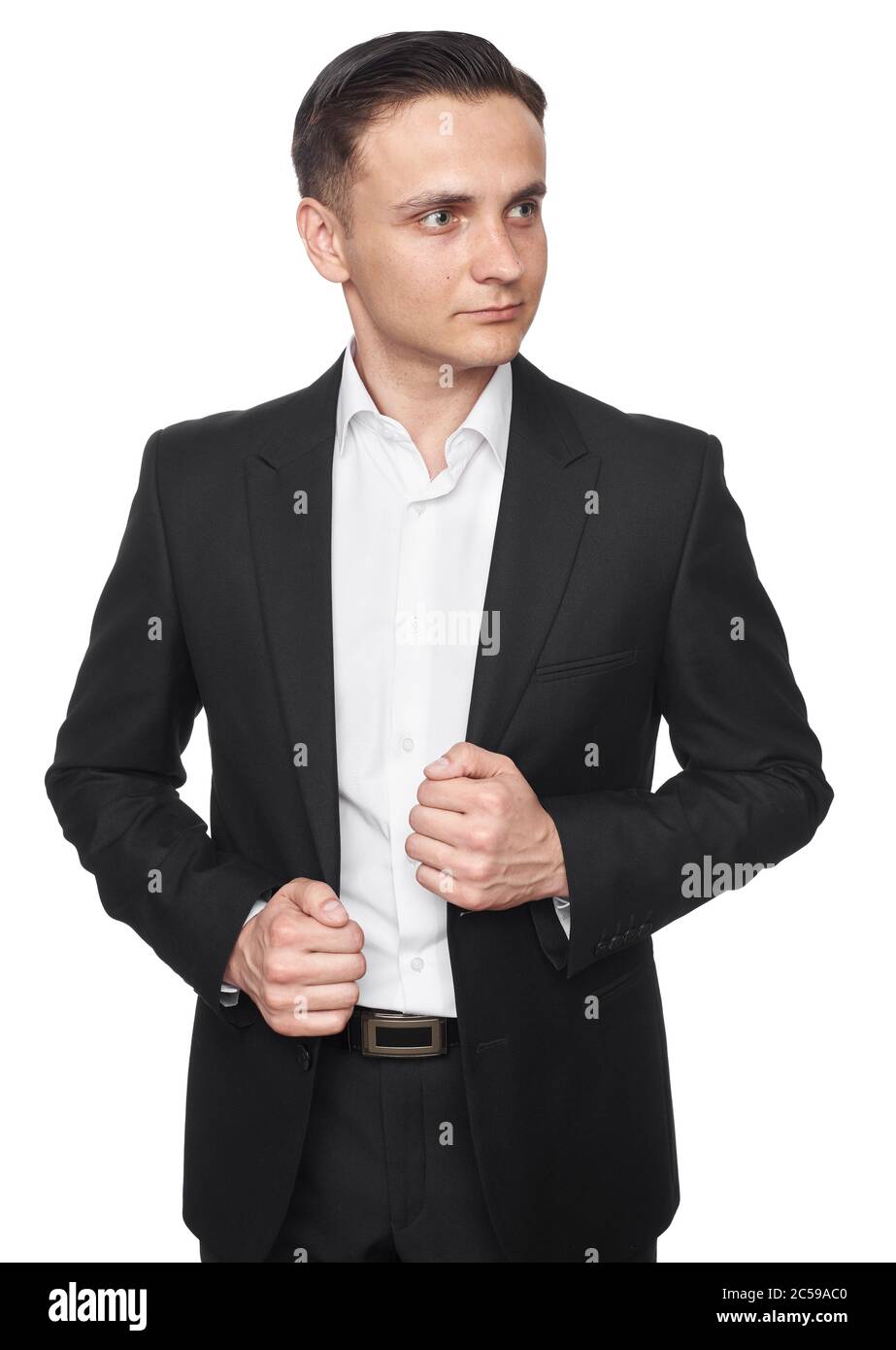 Intellectual Hand Some Handsome intellectual hi-res stock photography and images - Alamy