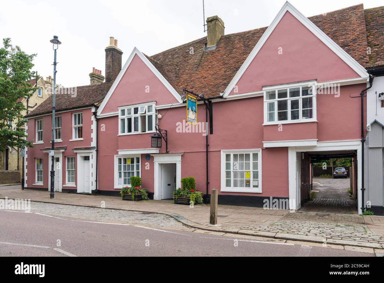 The Swan youth centre in High Street, Berkhamsted, Hertfordshire, England, UK Stock Photo