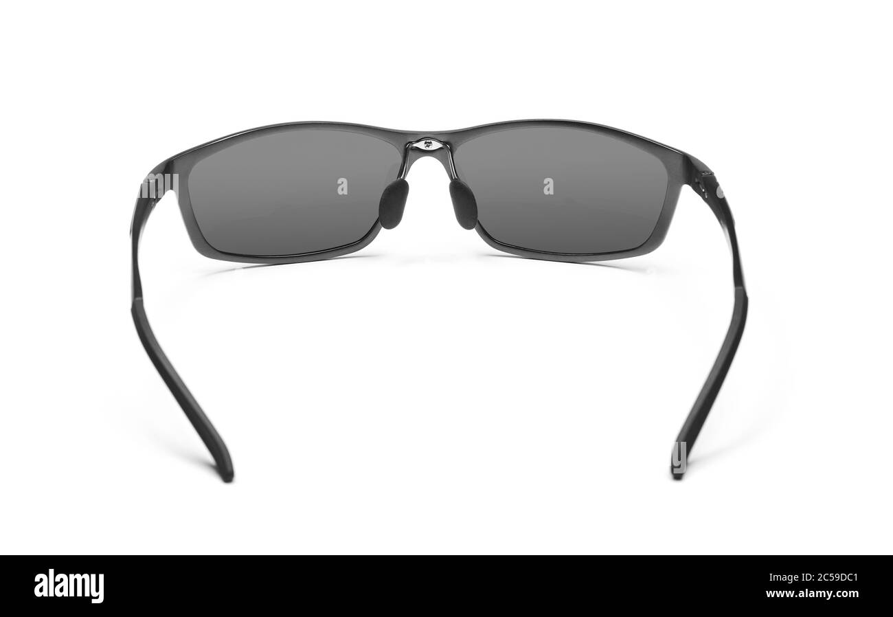 Black sunglasses isolated on white background Stock Photo