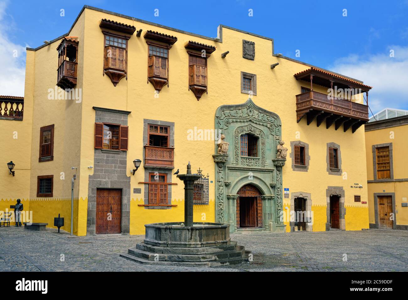 Columbus House (Casa de Colon), Las Palmas, Canary Islands, Spain Stock