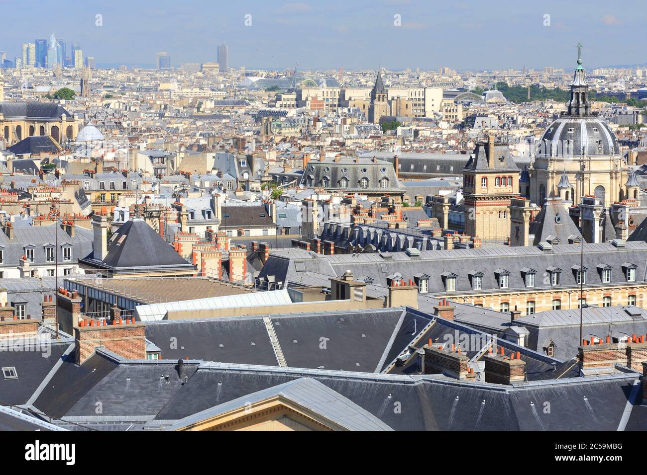 France, Paris, view of the 5th arrondissement and more particularly the