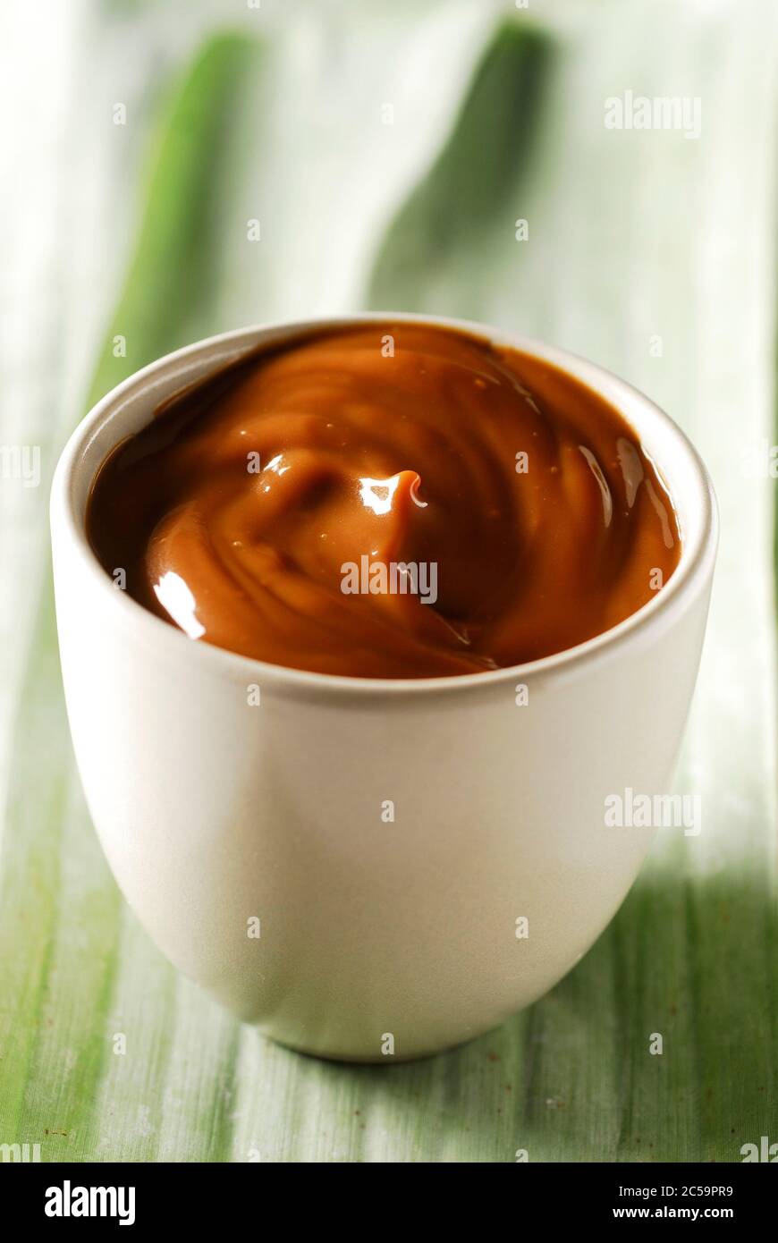 Vanilla milk jam Stock Photo Alamy