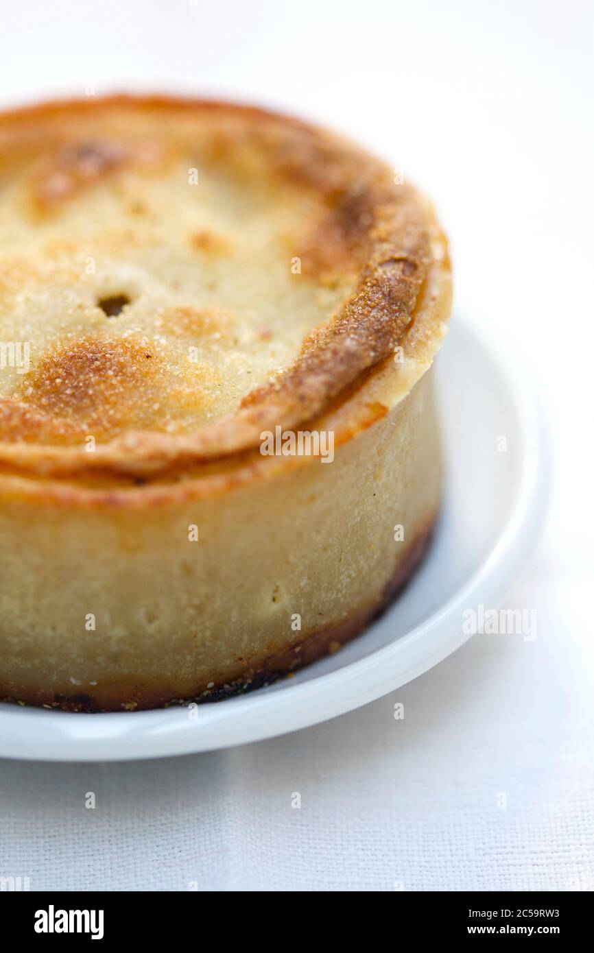 United Kingdom, Scotland, pie pie from the butcher George Bower Stock Photo